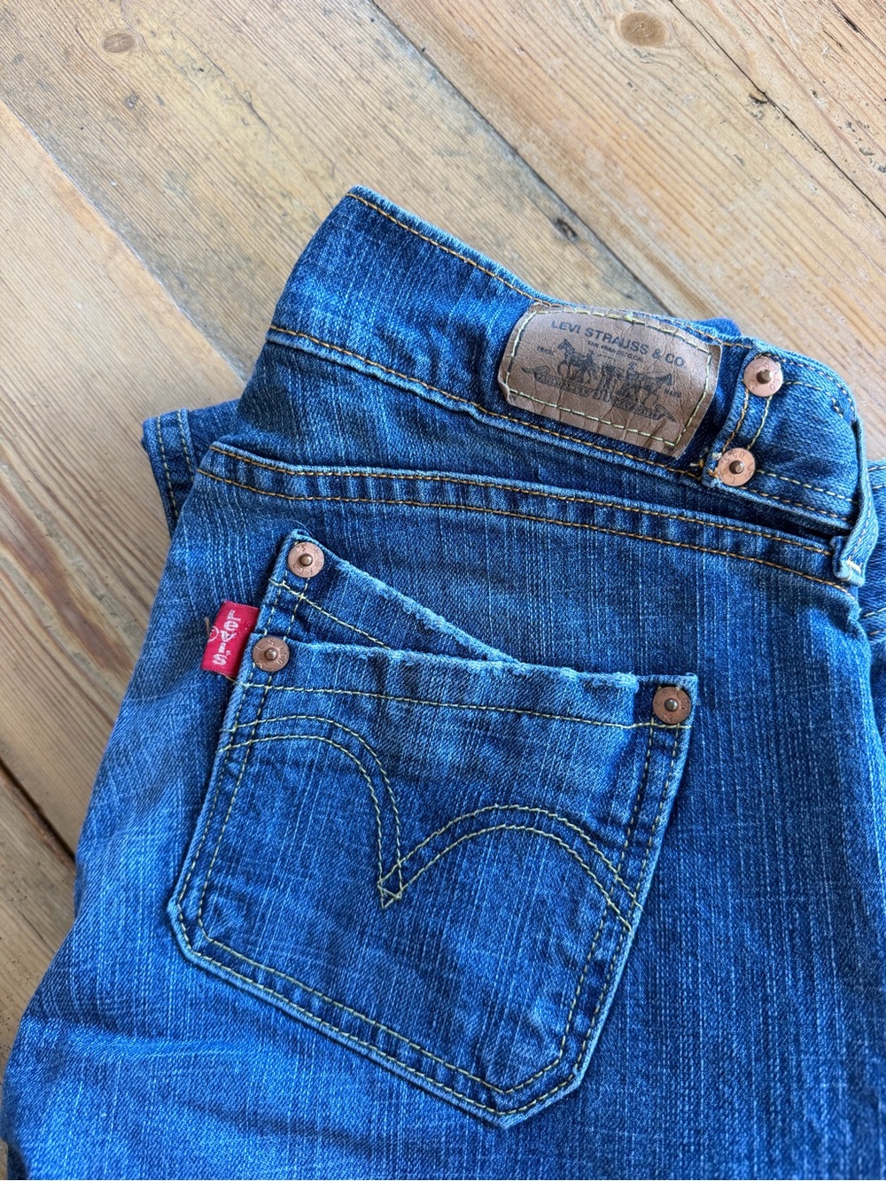 Vintage Levi’s 504 Slouch Flare Low Rise Jeans